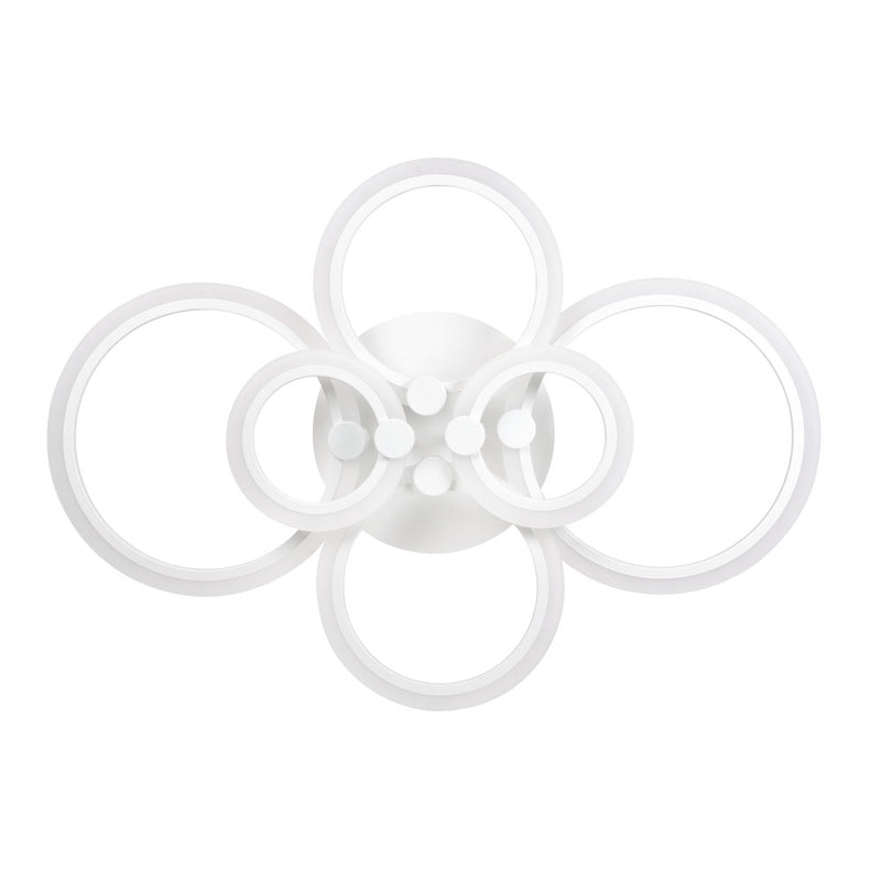 Plafoniera Europe LED 140W 3CCT Erste - vedere frontala design modern alb

