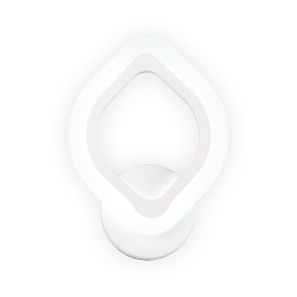 Aplica Agata LED 12W 3CCT on/off, alb, Erste