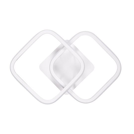 Corp iluminat aplica Aria LED 28W Erste 330x260x90mm alb metal acrylic
