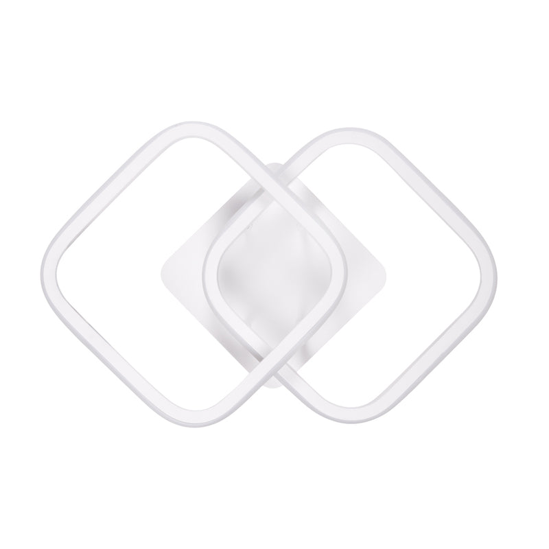 Corp iluminat aplica Aria LED 28W Erste 330x260x90mm alb metal acrylic
