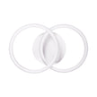 Aplica perete Anna LED 28W 3CCT Erste - vedere frontala design modern alb