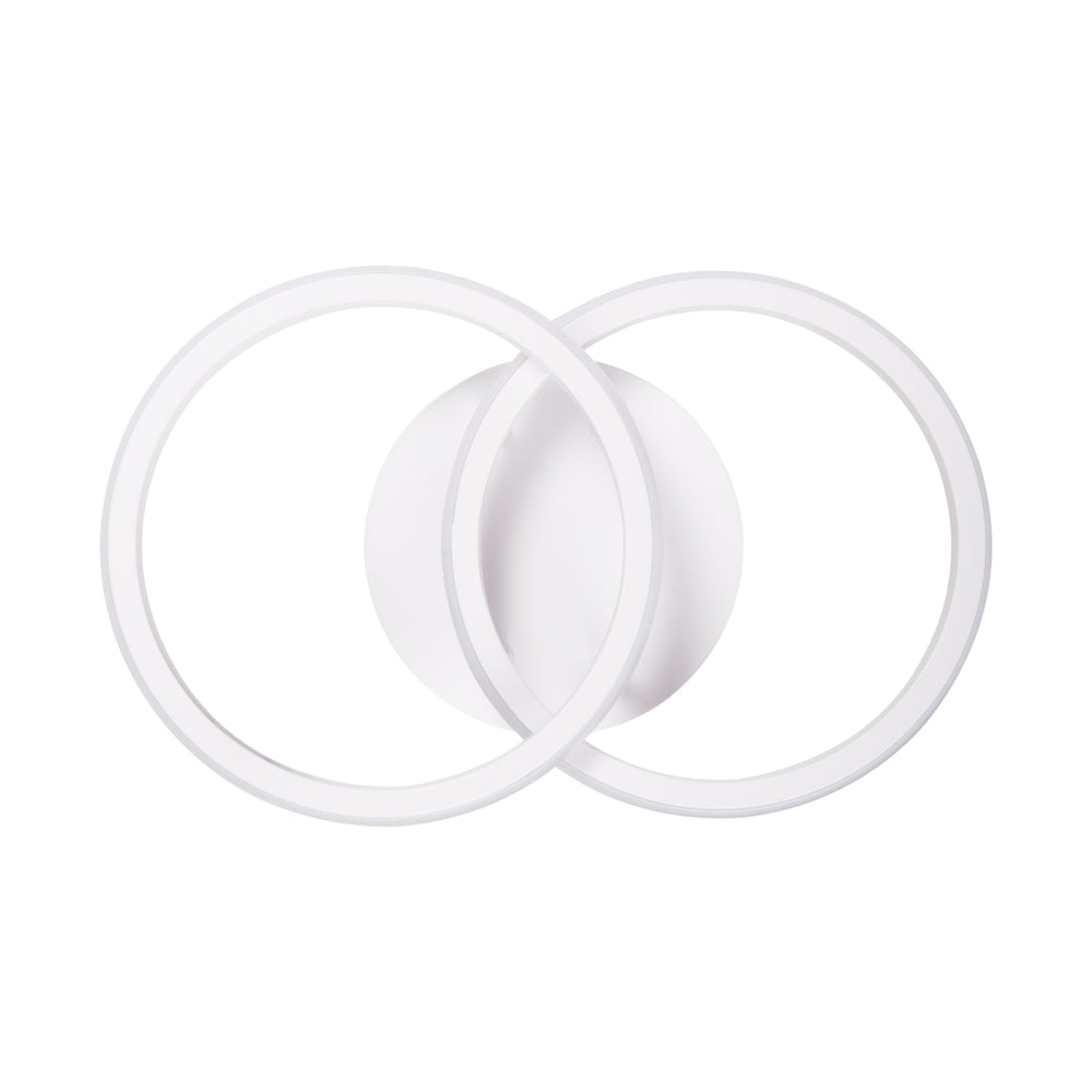 Aplica perete Anna LED 28W 3CCT Erste - vedere frontala design modern alb