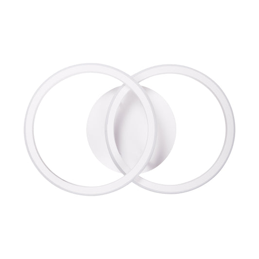 Aplica perete Anna LED 28W 3CCT Erste - vedere frontala design modern alb