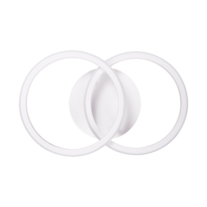 Aplica perete Anna LED 28W 3CCT Erste - vedere frontala design modern alb