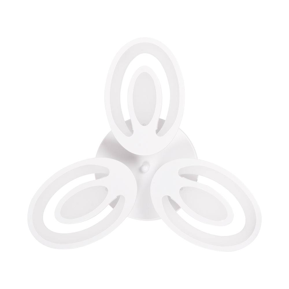 Plafoniera Petal LED 48W 3CCT cu telecomanda, alb, Erste