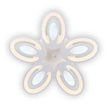 Corp iluminat plafoniera Petal LED 80W Erste 500x500mm metal acrylic alb