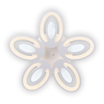 Corp iluminat plafoniera Petal LED 80W Erste 500x500mm metal acrylic alb