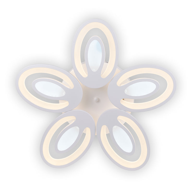 Corp iluminat plafoniera Petal LED 80W Erste 500x500mm metal acrylic alb