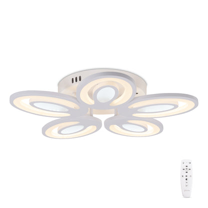 Plafoniera Petal Erste 80W 3CCT - lumina calda neutra rece telecomanda inclusa