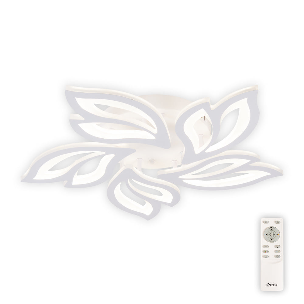 Corp iluminat plafoniera Leaf LED 68W Erste 580x580mm metal acrylic alb