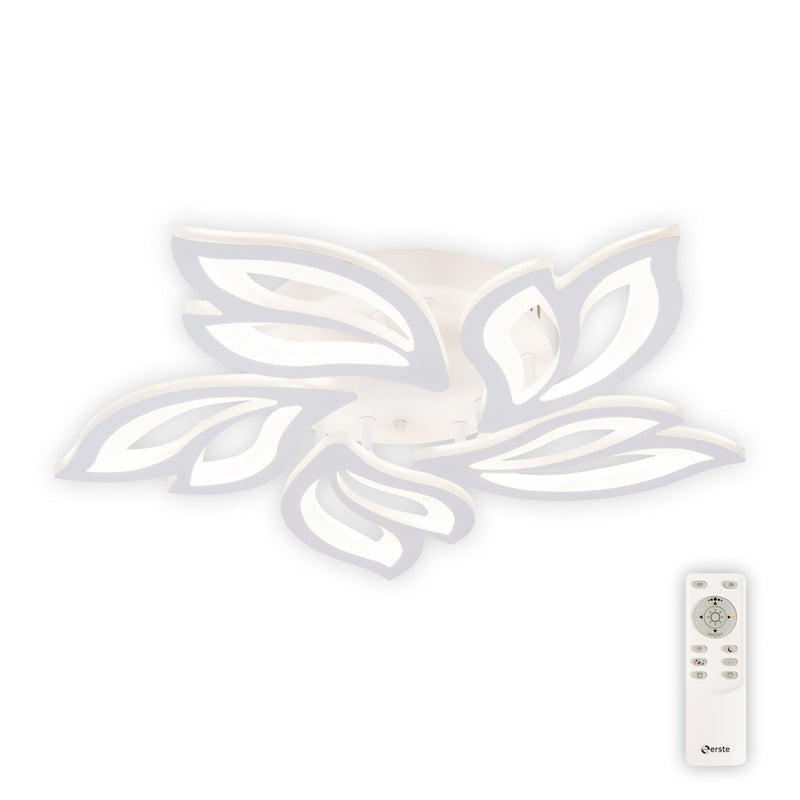 Corp iluminat plafoniera Leaf LED 68W Erste 580x580mm metal acrylic alb