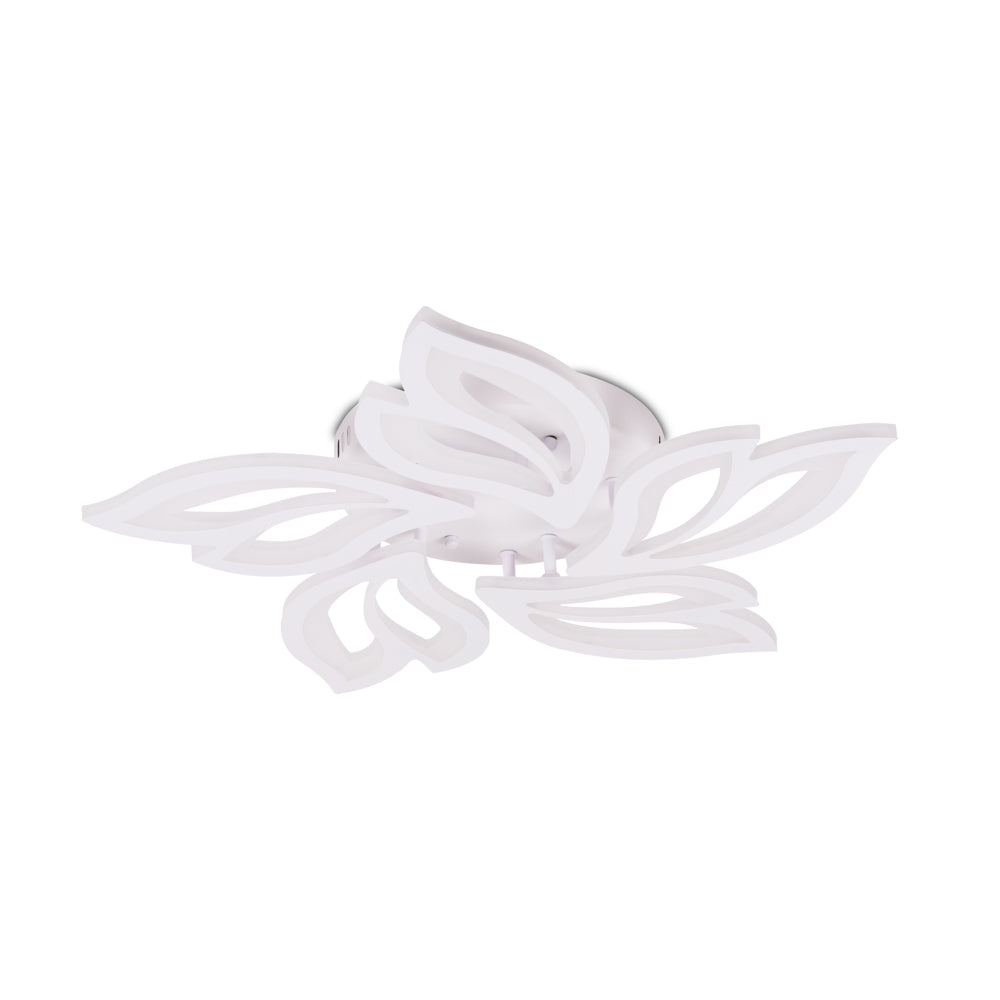 Plafoniera Leaf Erste LED 68W cu telecomanda 3CCT iluminat living spatios