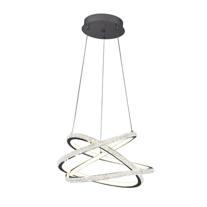 Pendul Style LED 140W Erste crom 1000x400x350mm - iluminat interior lux living dining 3CCT telecomanda

