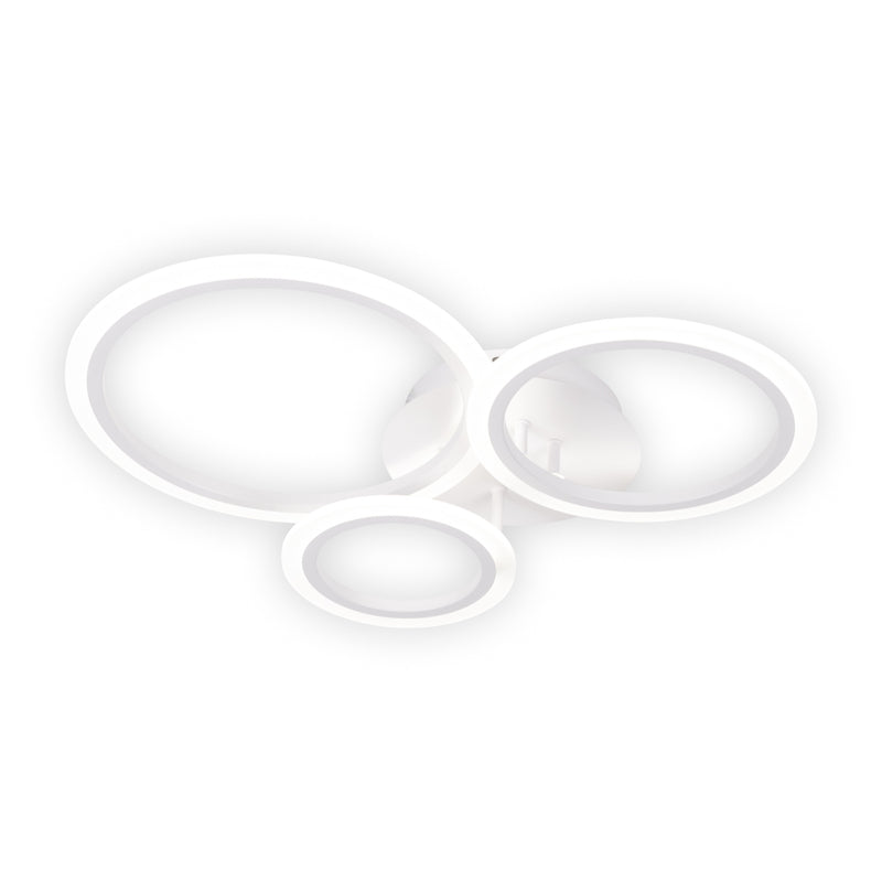 Plafoniera Pearl LED 40W 3CCT Erste - vedere frontala design modern alb mat