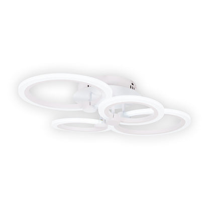 Plafoniera Pearl LED 52W 3CCT Erste - vedere frontala design modern alb mat