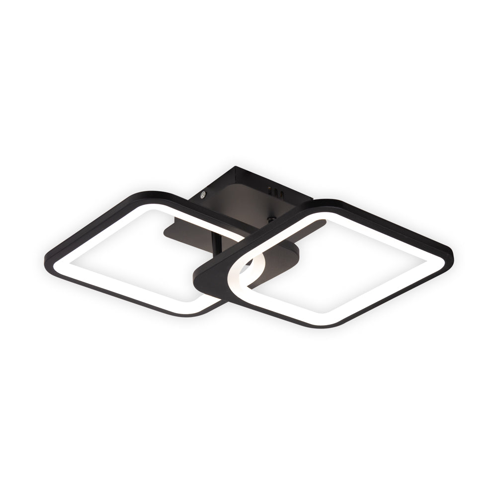 Aplica perete Margo LED 40W 3CCT Erste - vedere frontala design sculptural alb