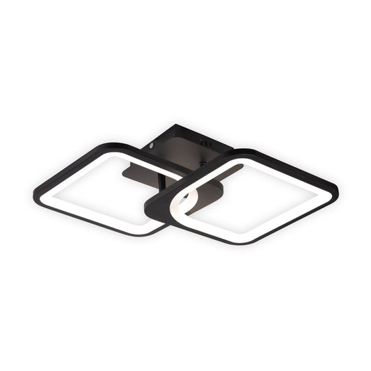 Aplica perete Margo LED 40W 3CCT Erste - vedere frontala design sculptural alb