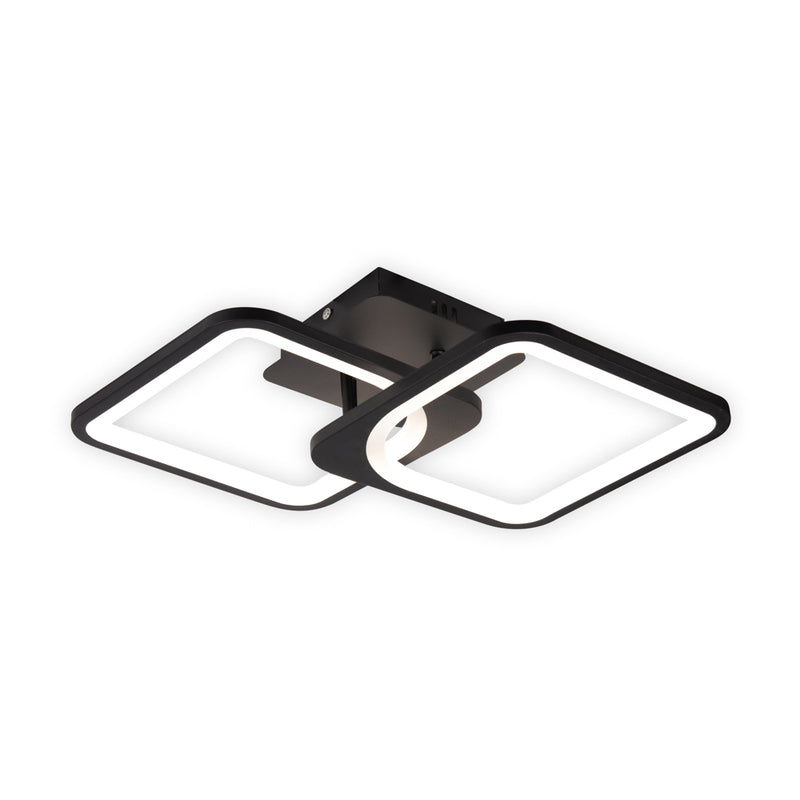Aplica perete Margo LED 40W 3CCT Erste - vedere frontala design sculptural alb