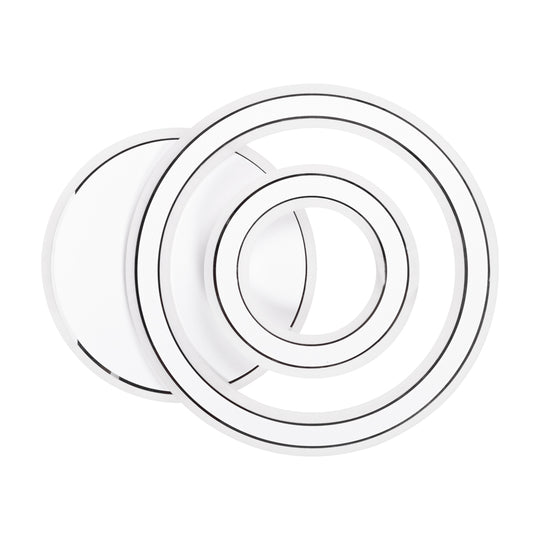 Plafoniera Alla Erste LED 98W cu telecomanda 3CCT iluminat living spatios
