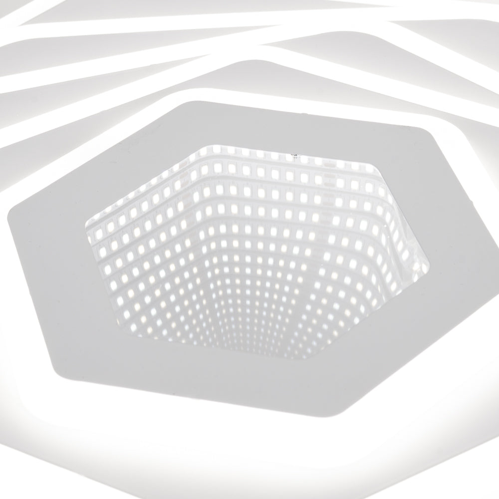 Plafoniera LED Infinity Erste 112W design infinity - iluminat living open-space premium