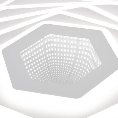 Plafoniera LED Infinity Erste 112W design infinity - iluminat living open-space premium