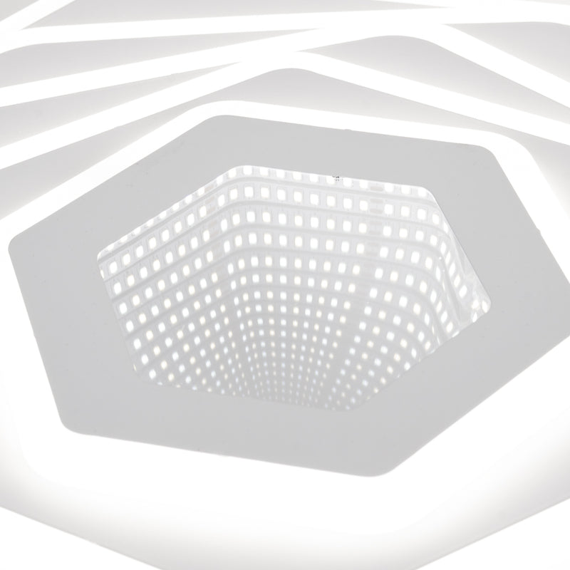 Plafoniera LED Infinity Erste 112W design infinity - iluminat living open-space premium