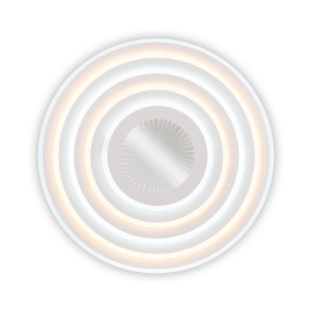 Plafoniera Abys Erste LED 120W cu telecomanda 3CCT iluminat living open-space