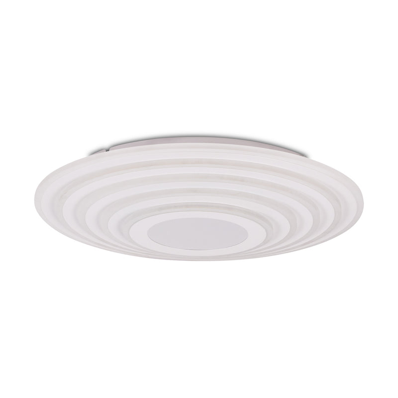 Corp iluminat plafoniera Abys LED 120W Erste 480x480x70mm alb metal acrylic