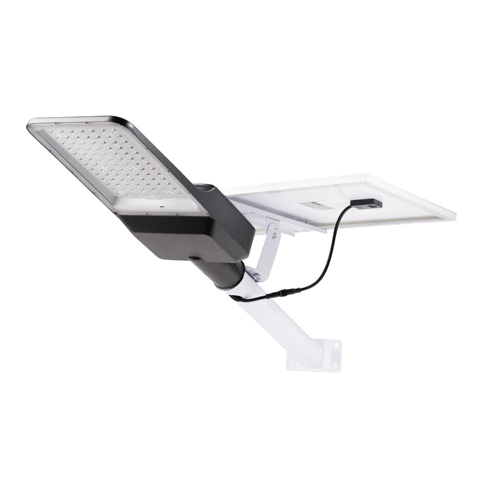 Corp stradal LED Novelite 300W solar - detaliu panou fotovoltaic integrat

