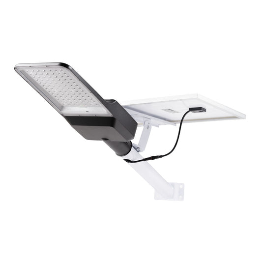 Corp stradal LED Novelite 500W solar - detaliu panou fotovoltaic integrat

