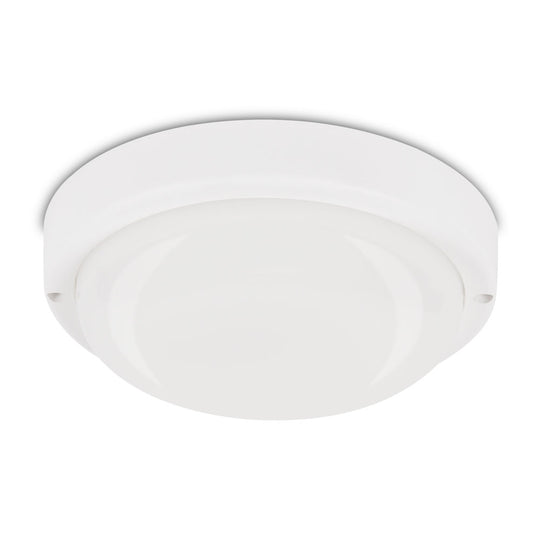 Plafoniera LED rotunda Novelite 12W 4000K lumina neutra IP65 baie hol exterior interior
