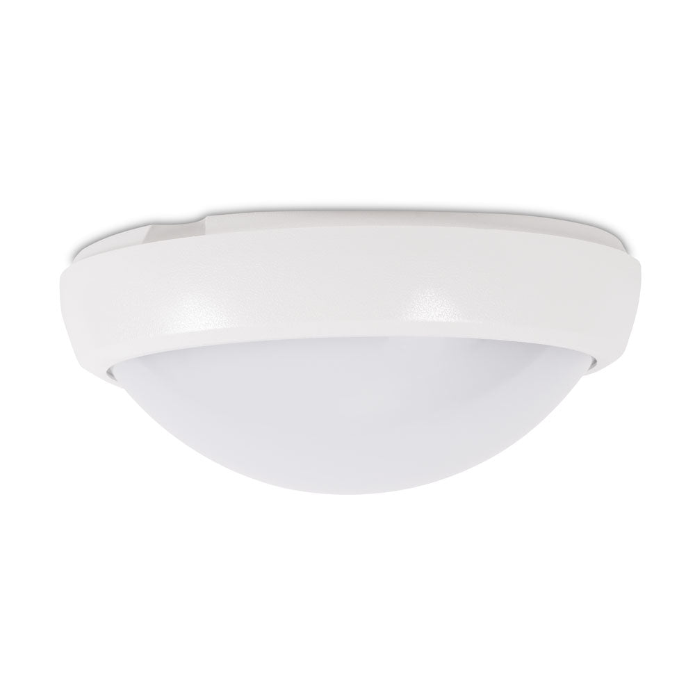 Corp iluminat LED 18W Novelite alb 180x80mm - iluminat exterior rezistent apa praf IP65
