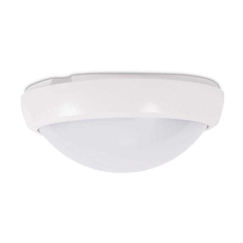 Corp iluminat LED 18W Novelite alb 180x80mm - iluminat exterior rezistent apa praf IP65
