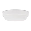 Corp iluminat LED rotund 18W 6400K Novelite - vedere frontala design circular compact alb IP65
