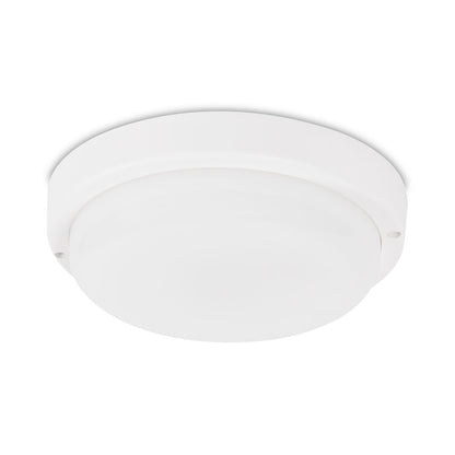 Plafoniera LED rotunda Novelite 18W 6400K senzor miscare microunde IP65 exterior hol garaj
