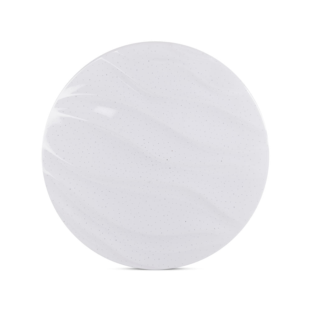 Plafoniera decorativa LED 22W 4000K Homelight - vedere frontala design modern alb