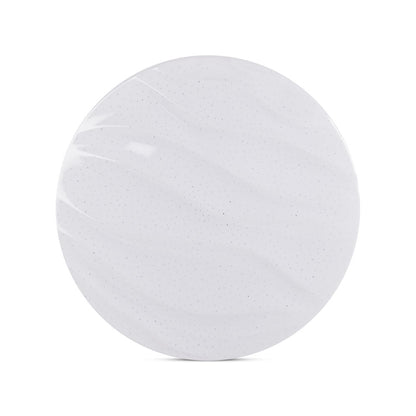 Plafoniera decorativa LED 22W 4000K Homelight - vedere frontala design modern alb