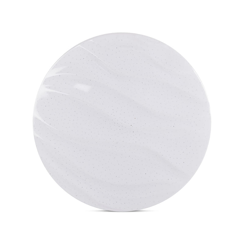Plafoniera decorativa LED 22W 4000K Homelight - vedere frontala design modern alb