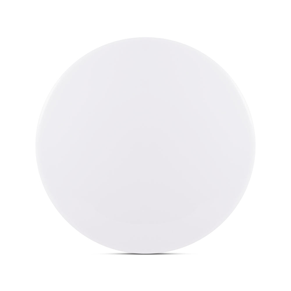 Plafoniera LED 25W 6500K IP44 Homelight - vedere frontala design modern alb