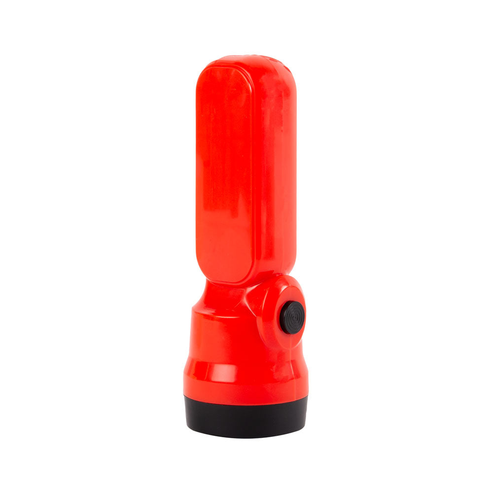 Lanterna portabila LED 1W rosie HomeLight - prindere ergonomica in mana