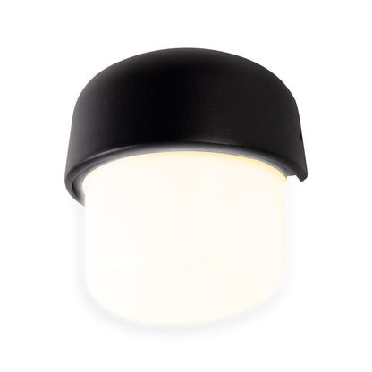 Aplica Bastet LED 12W Erste - detaliu lumina directionata pe fatada moderna

