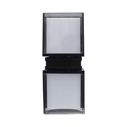 Aplica Elan LED 18W Erste - detaliu lumina neutra 4000K pe fatada moderna

