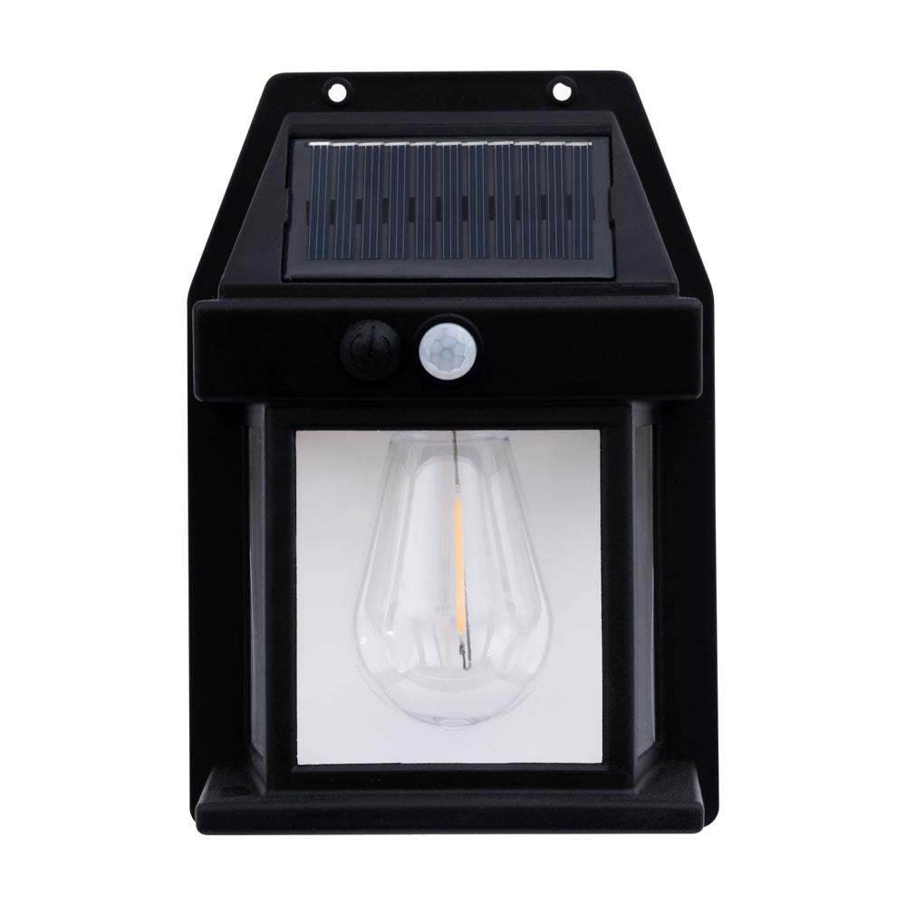Lampa Solara Bayern cu Senzor 3W Erste IP44 Negru - imagine principală produs

