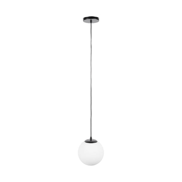 Pendul Glint 1xE27 negru Erste - vedere frontala design minimalist