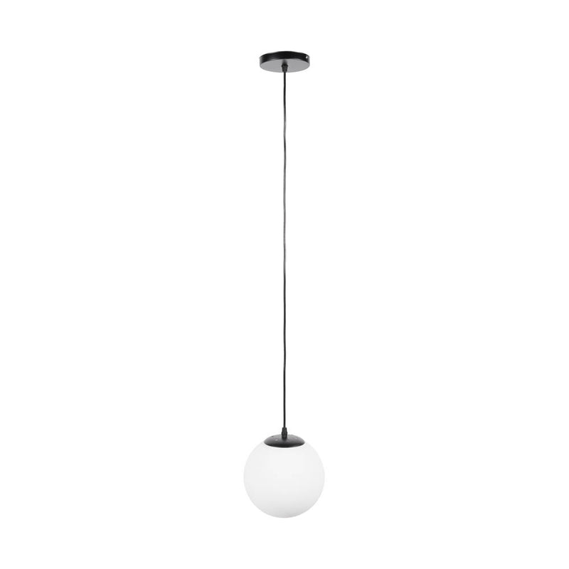 Pendul Glint 1xE27 negru Erste - vedere frontala design minimalist