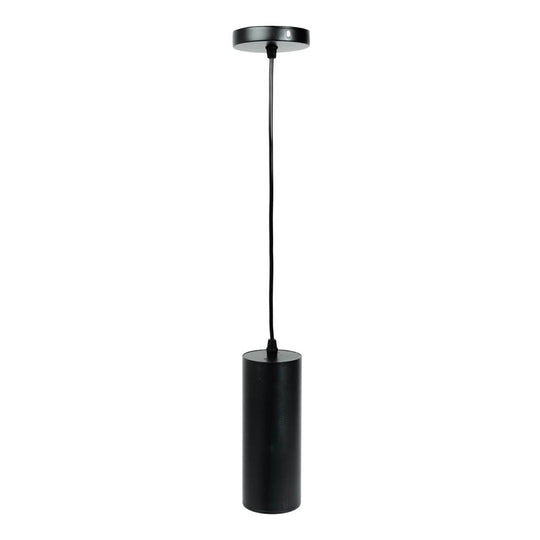 Pendul Spot 1xE27 negru Erste - vedere frontala design industrial