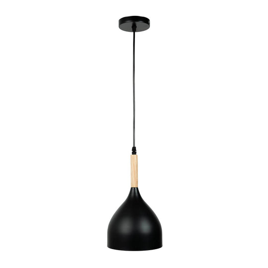 Pendul LED Player E27 negru Erste - design industrial minimalist suspendat modern