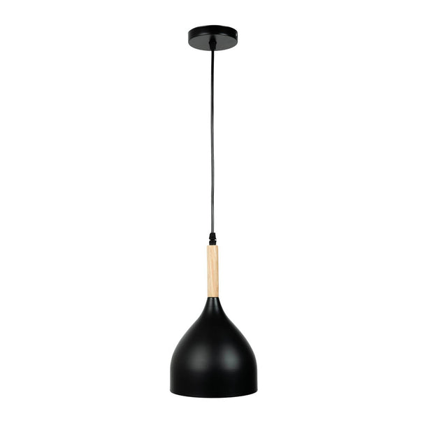 Pendul LED Player E27 negru Erste - design industrial minimalist suspendat modern