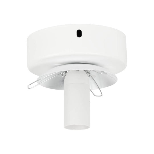 Detaliu finisaj alb mat aplică Luma Erste E27 - design compact scandinav elegant