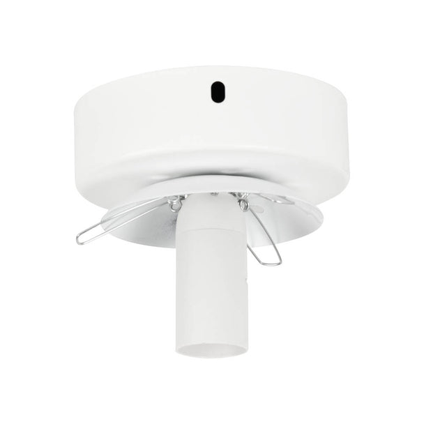 Detaliu finisaj alb mat aplică Luma Erste E27 - design compact scandinav elegant
